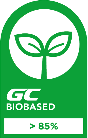 ฉลากไบโอพลาสติก GC Biobased >85%
